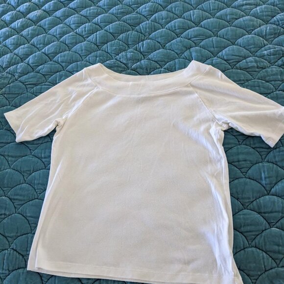 #4 WOMENS WHITE LONG SLEEVE SHIRT JONES NEW YORK - Picture 1 of 1